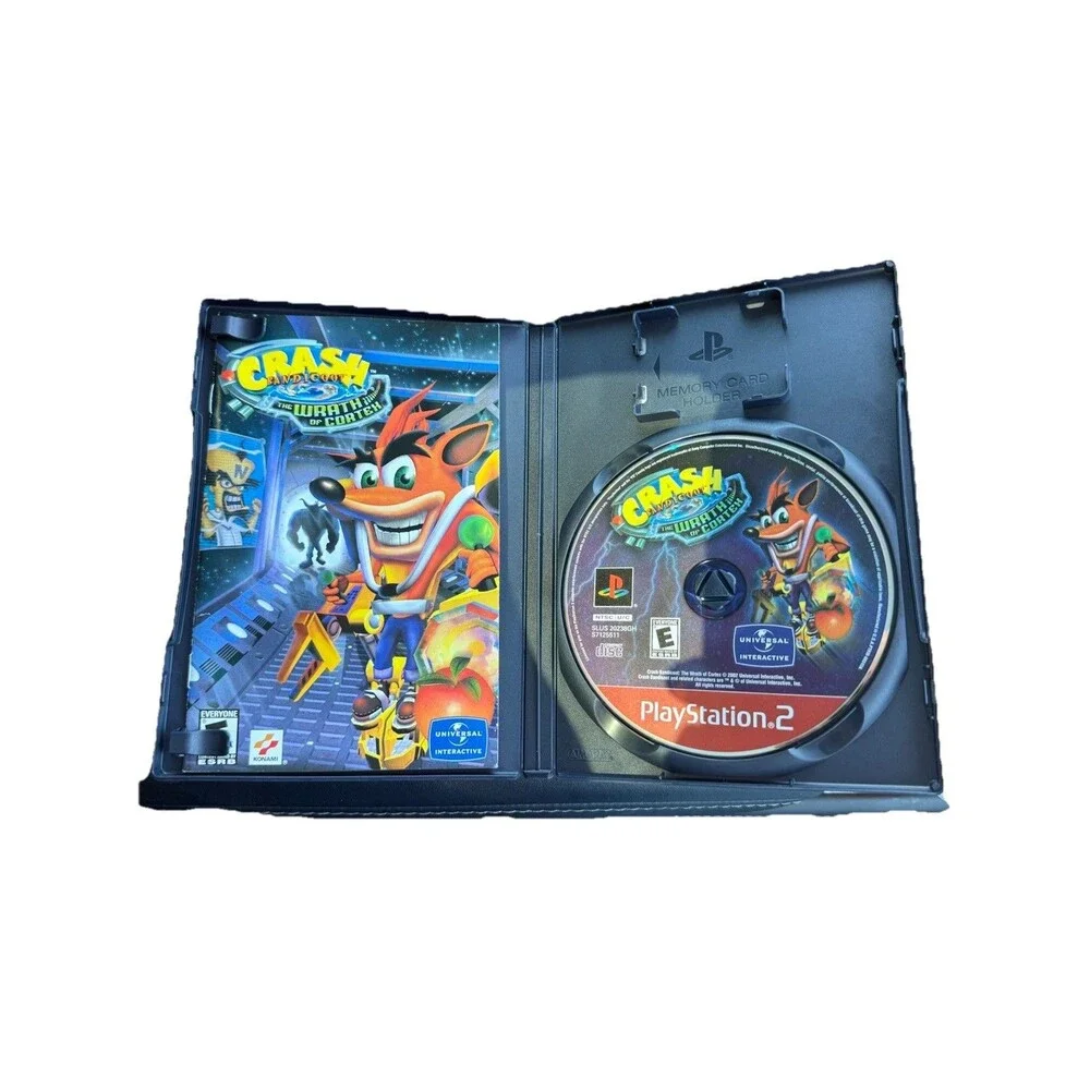 Crash Bandicoot The Wrath of Cortex PS2 Sony Playstation 2 Complete CIB Tested
